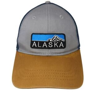 Alaska Snapback Trucker Hat Multi One Size Embroidered Mesh Back 6 Panel Ace USA